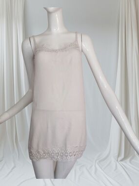 Delicate Lace-Trim Camisole M